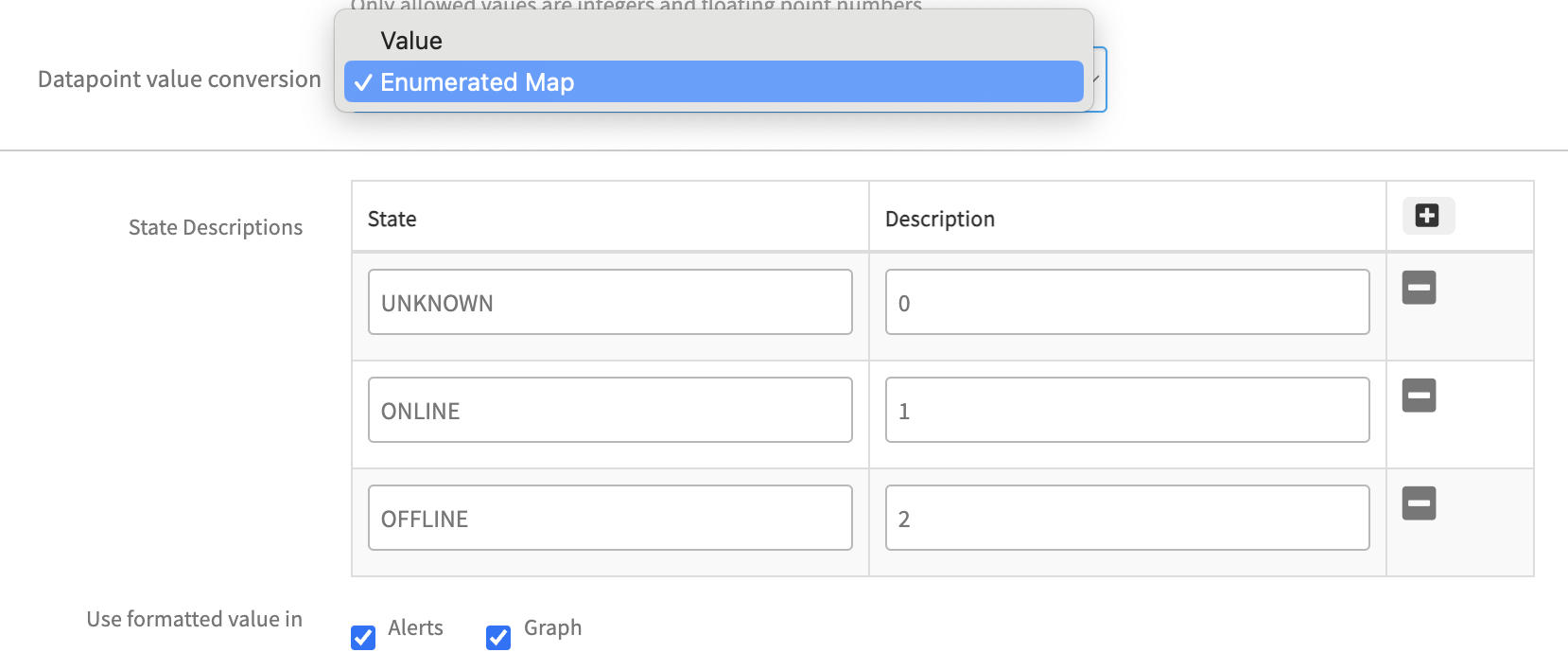 Enum mapping reflections