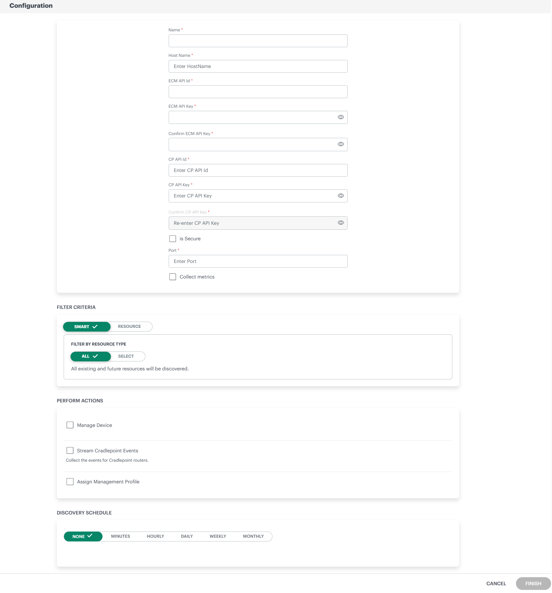 Cradlepoint Integrations