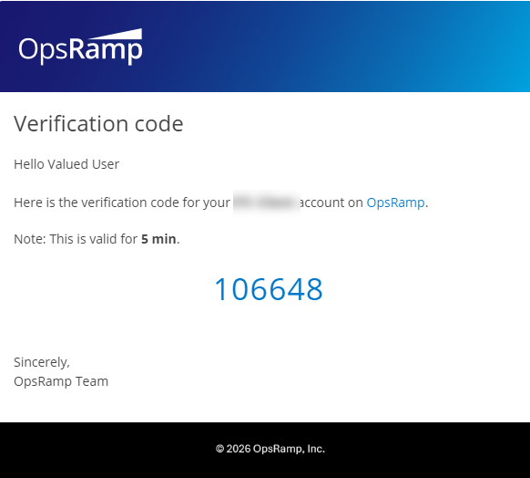 User Invite OTP Email