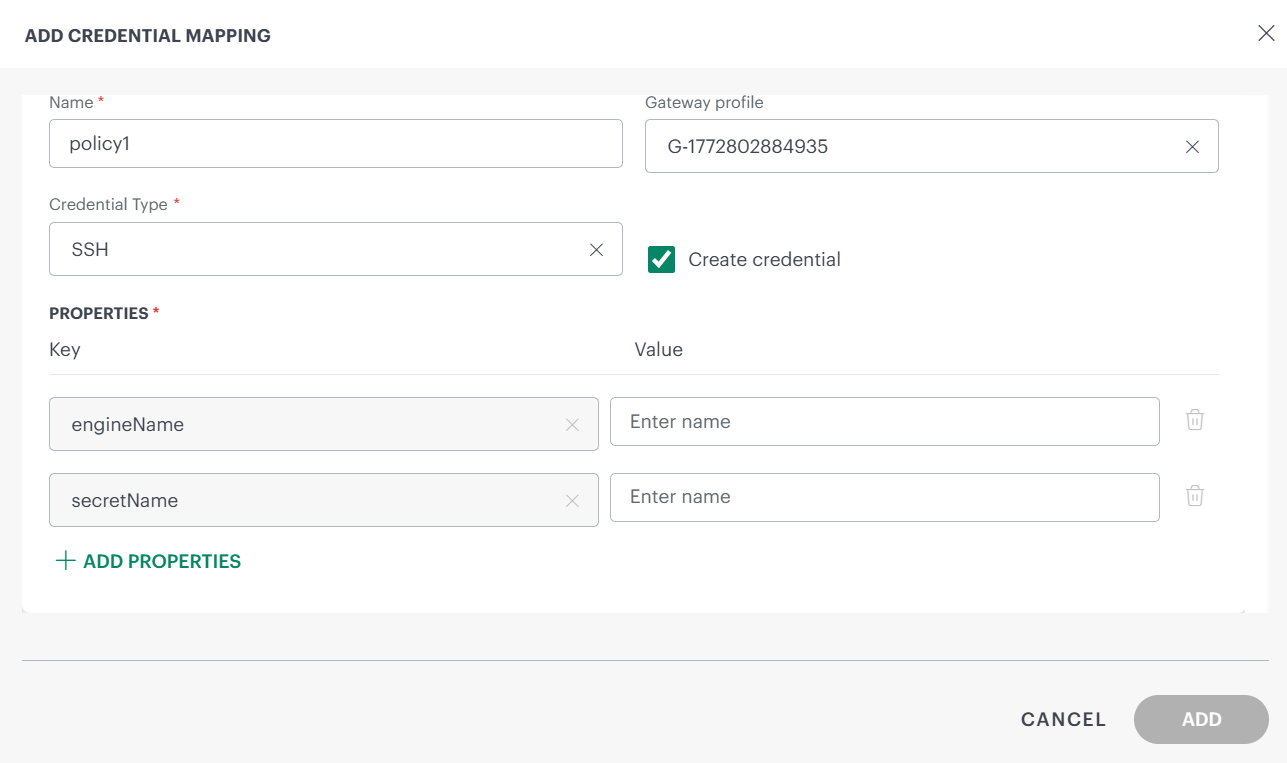 Hashicorp - Add vault policy