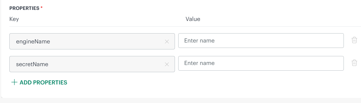 Hashicorp - Vault policy properties