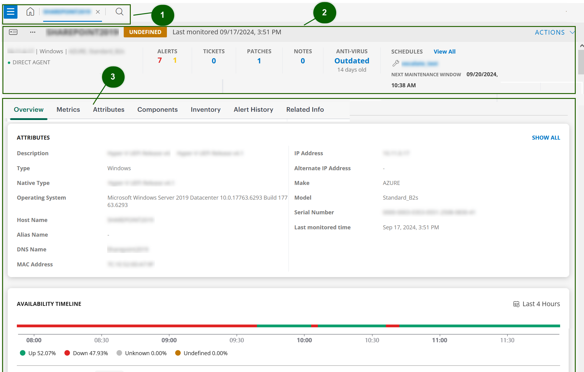 New Resources details page