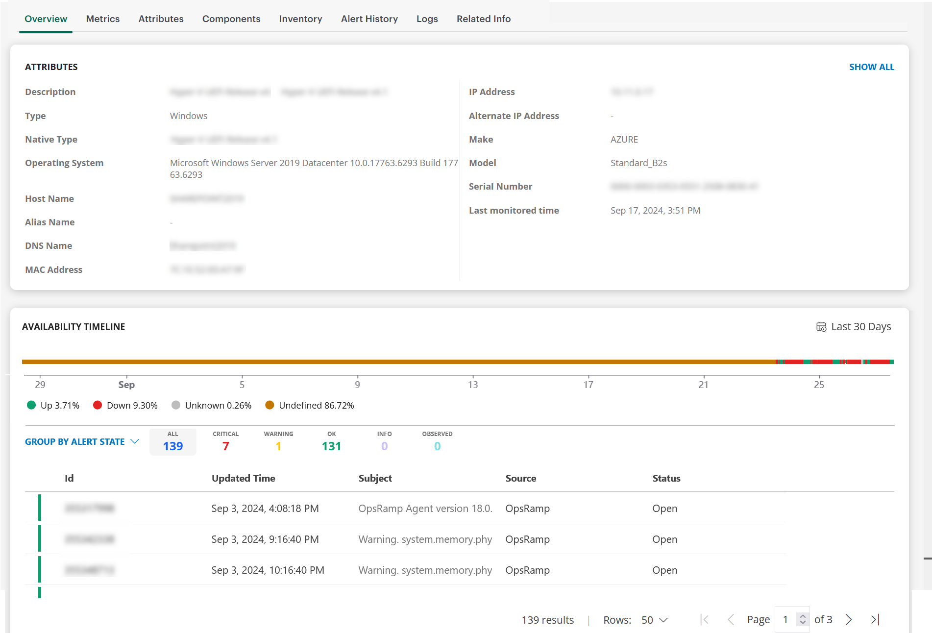 resource details page