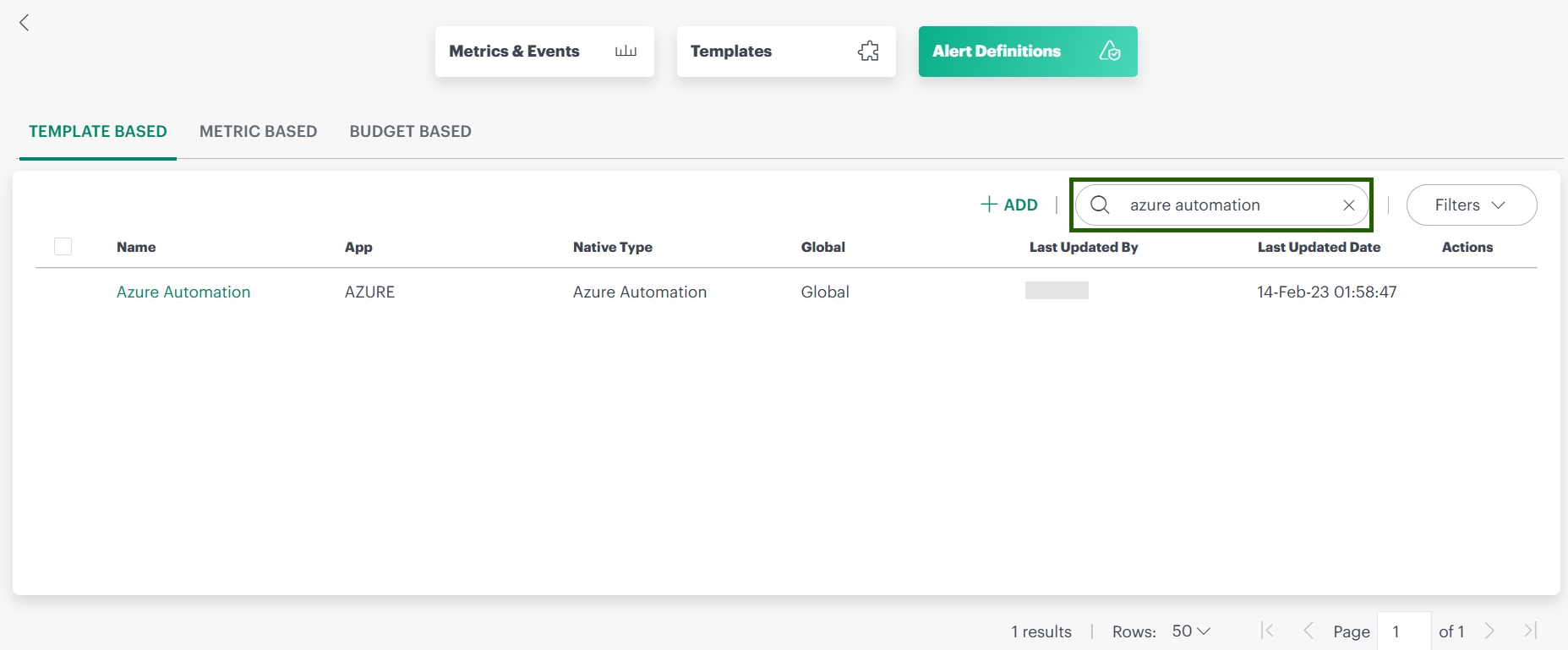 search alert definition