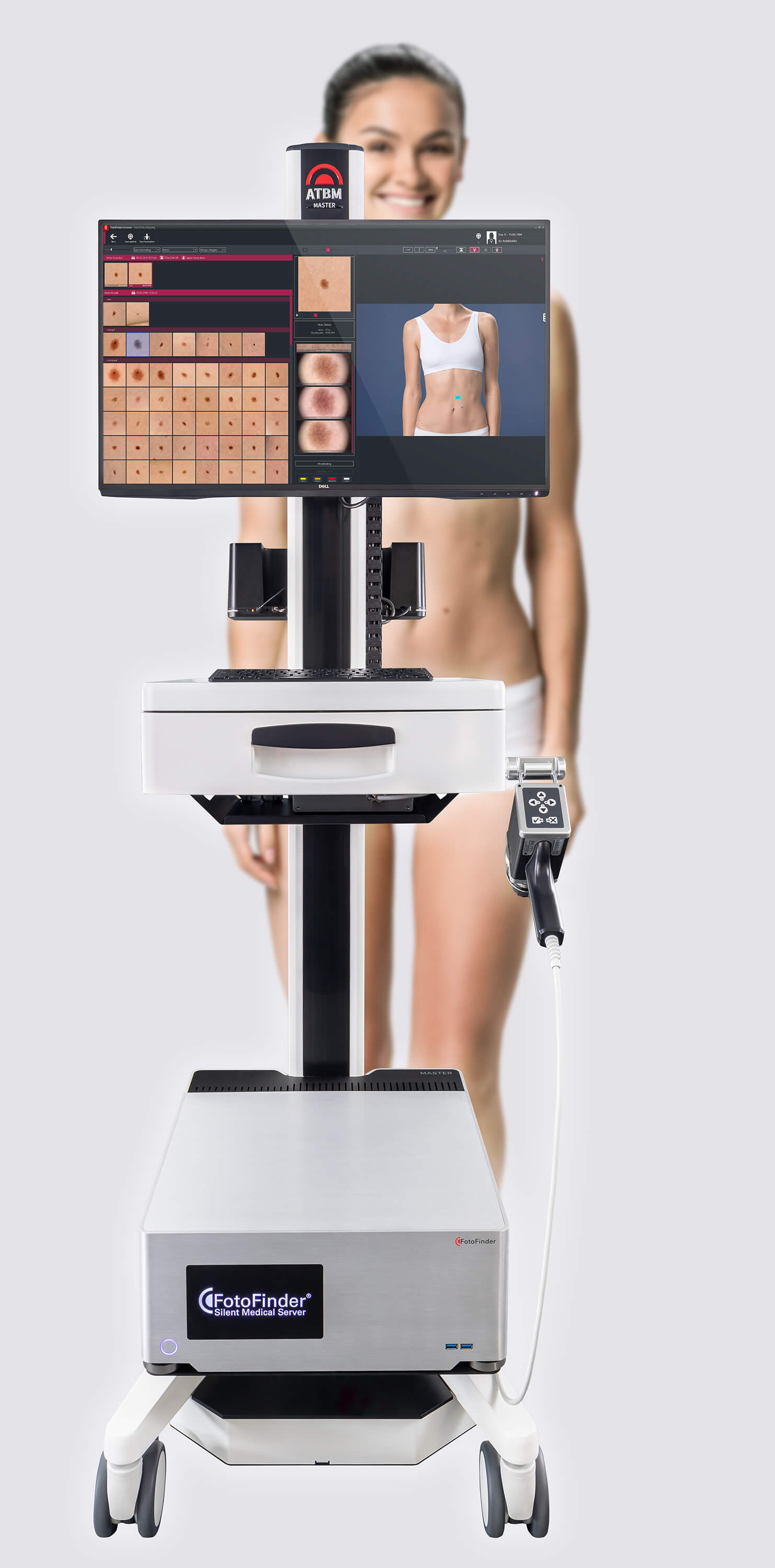 ATBM mole mapping device in use