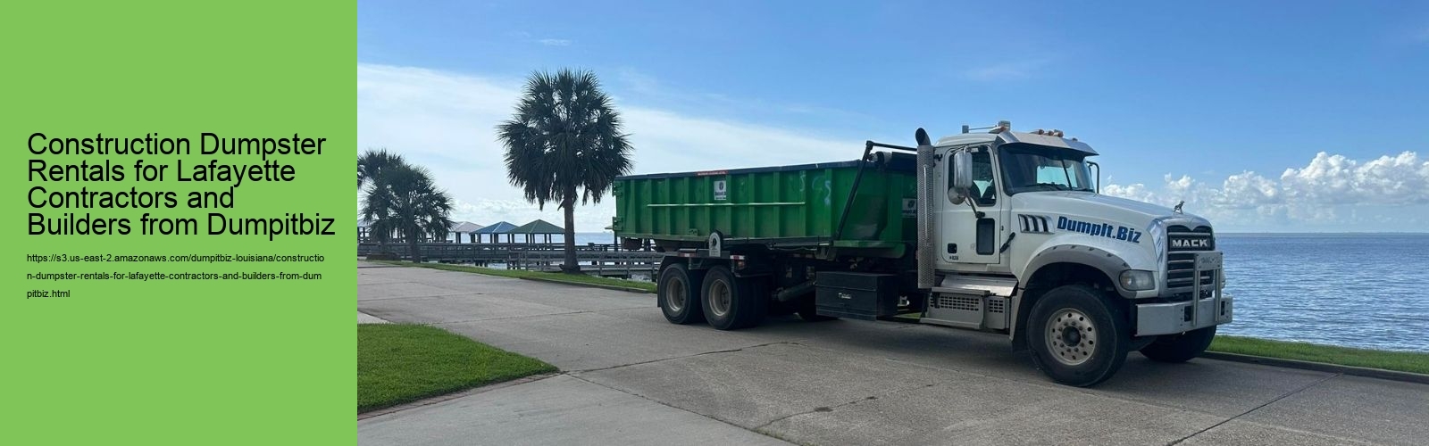 Construction Dumpster Rental
