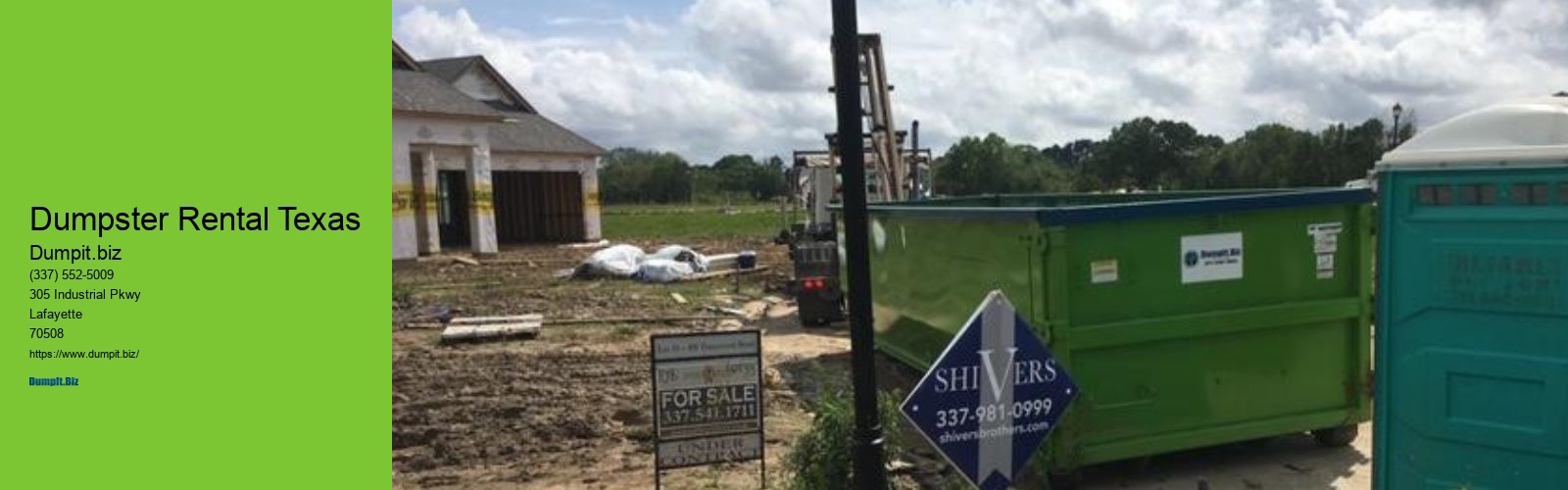 Dumpster Rental Texas