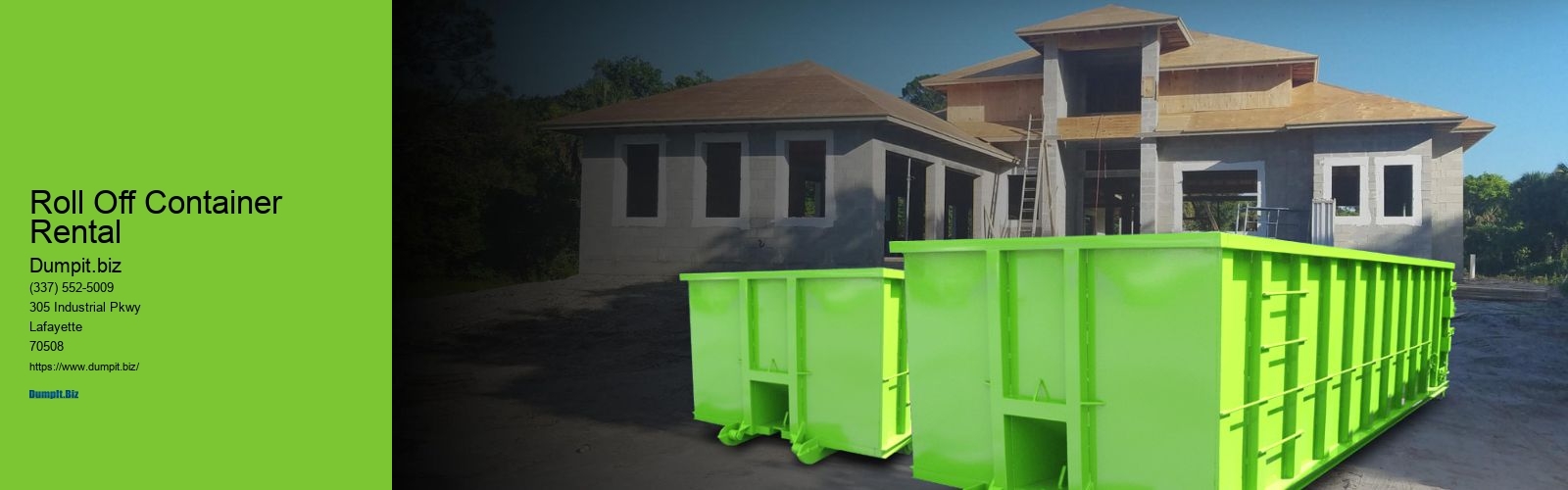 Roll Off Container Rental
