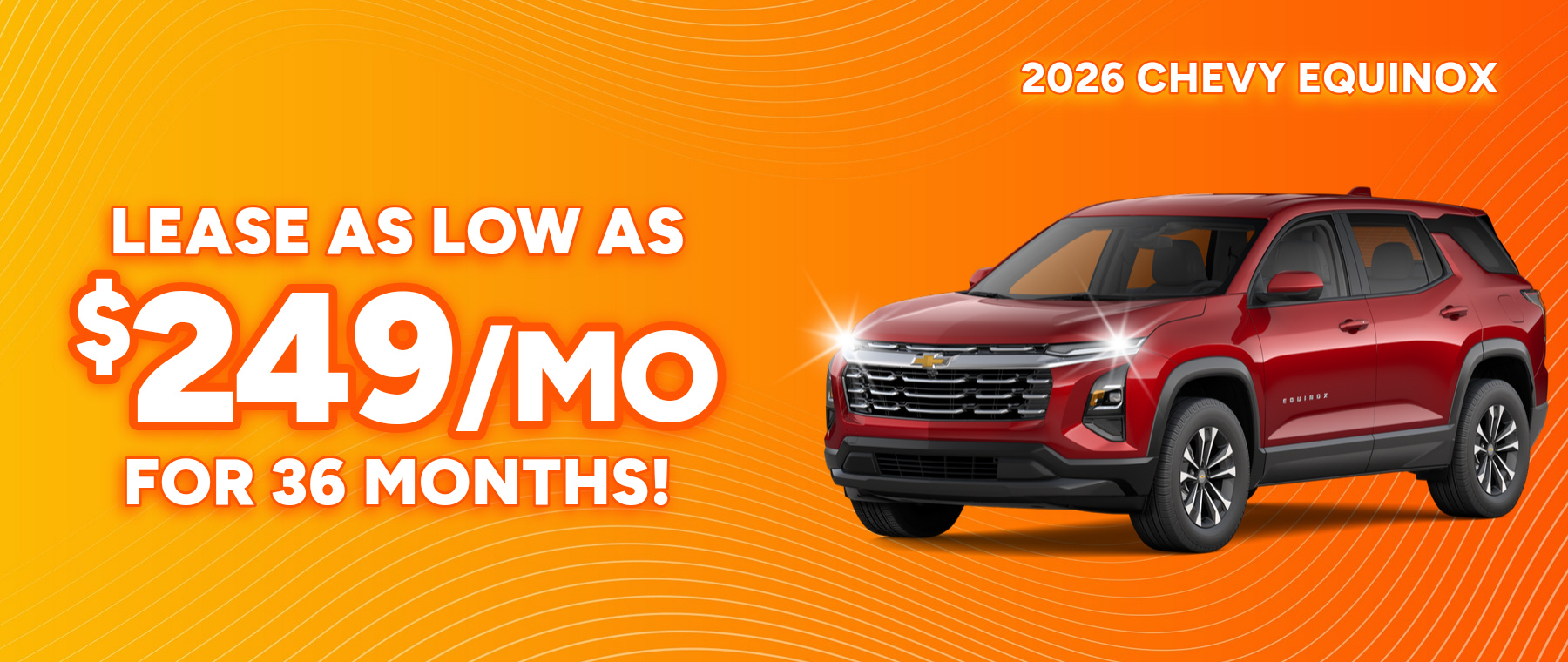 Best lease payments on a 2026 Chevrolet Equinox near Clarksville, IN
