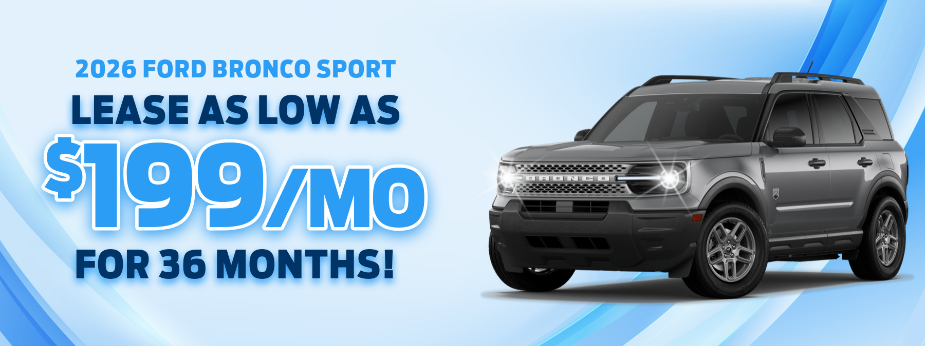 Best lease payments on a 2026 Ford Bronco Sport near Kokomo, IN