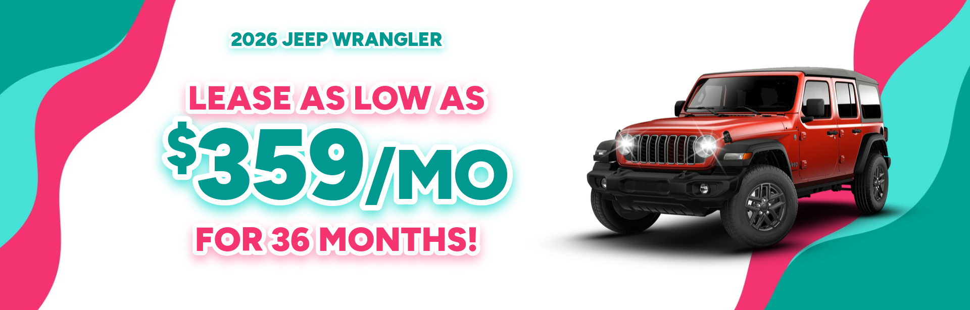 Best lease payments on a 2026 Jeep Wrangler near Fort Wayne, IN