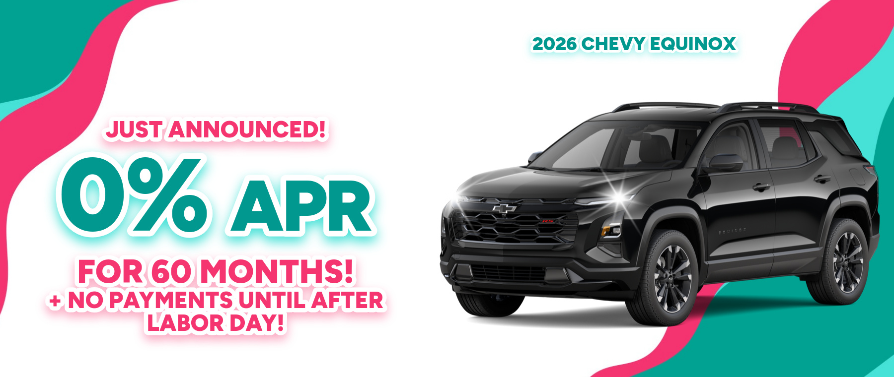 Best finance rates on a 2026 Chevrolet Equinox near Goshen, IN