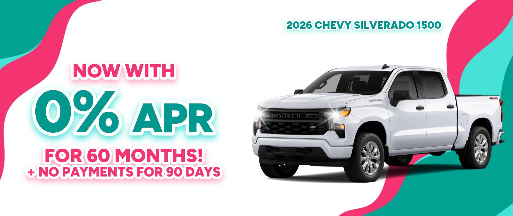 Best finance rates on a 2026 Chevrolet Silverado 1500 near Kendallville, Indiana