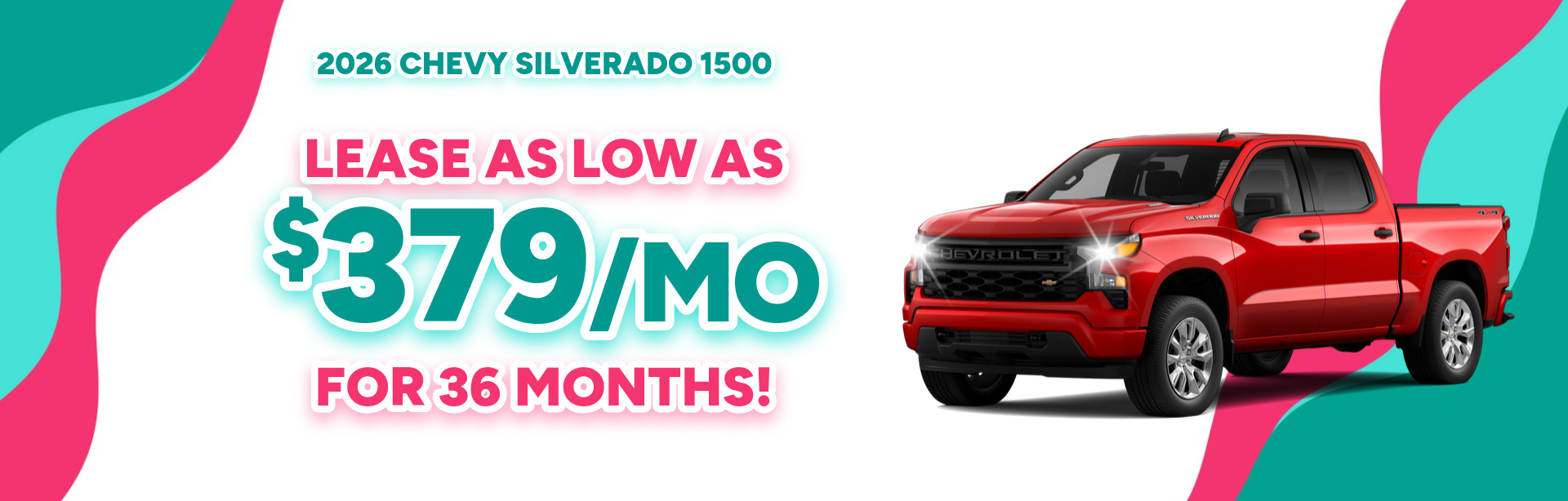 Best lease payments on a 2026 Chevrolet Silverado 1500 near Warsaw, IN