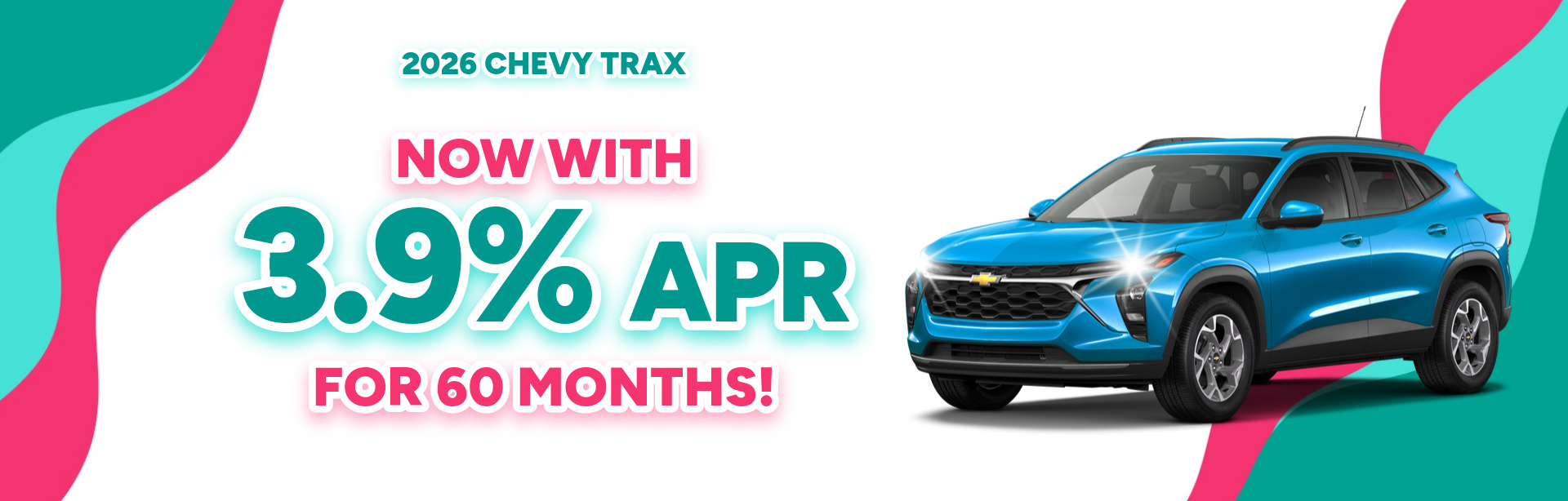 Best finance rates on a 2026 Chevrolet Trax near Warsaw, IN