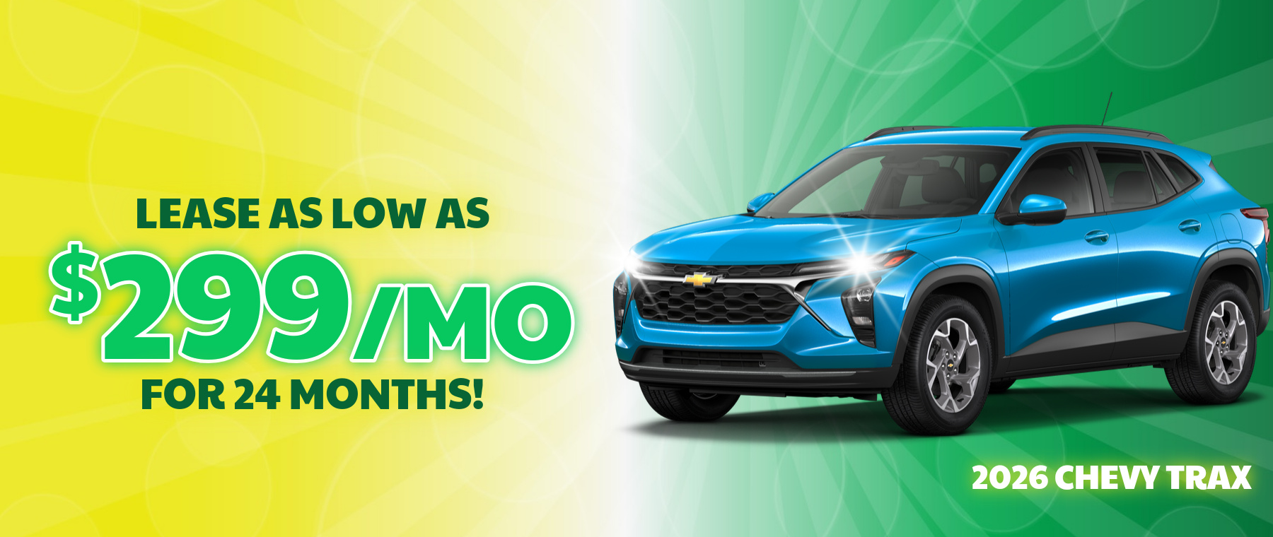 Best lease payments on a 2026 Chevrolet Trax near Black Mountain, NC