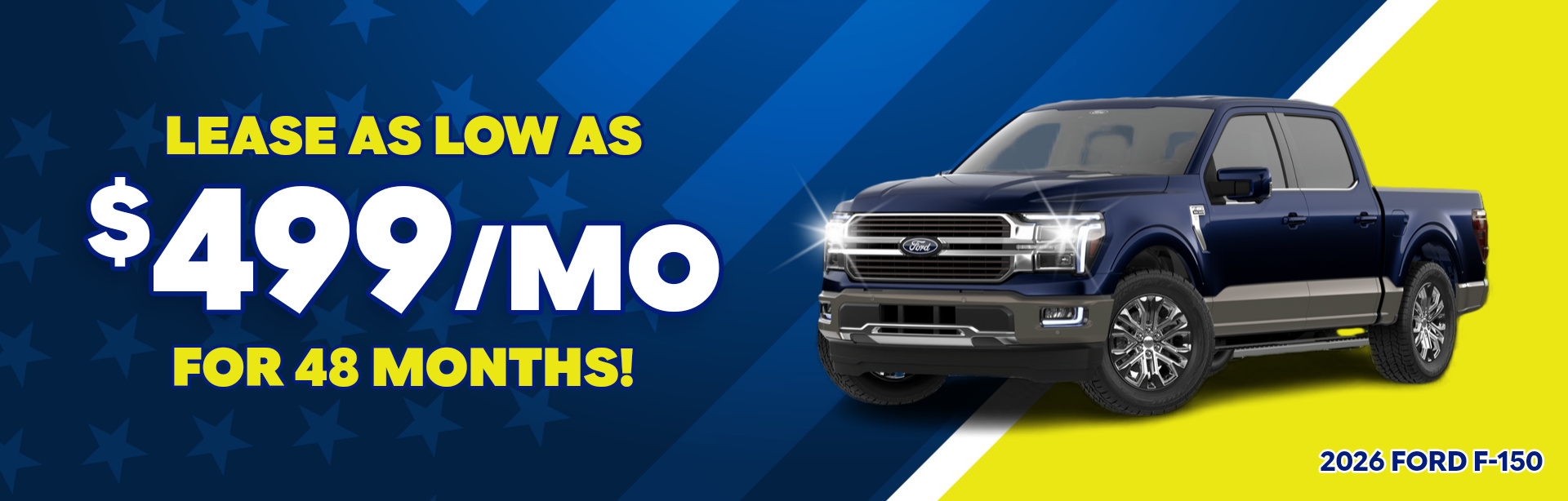 Best lease payments on a 2026 Ford F-150 near Tipton, IN