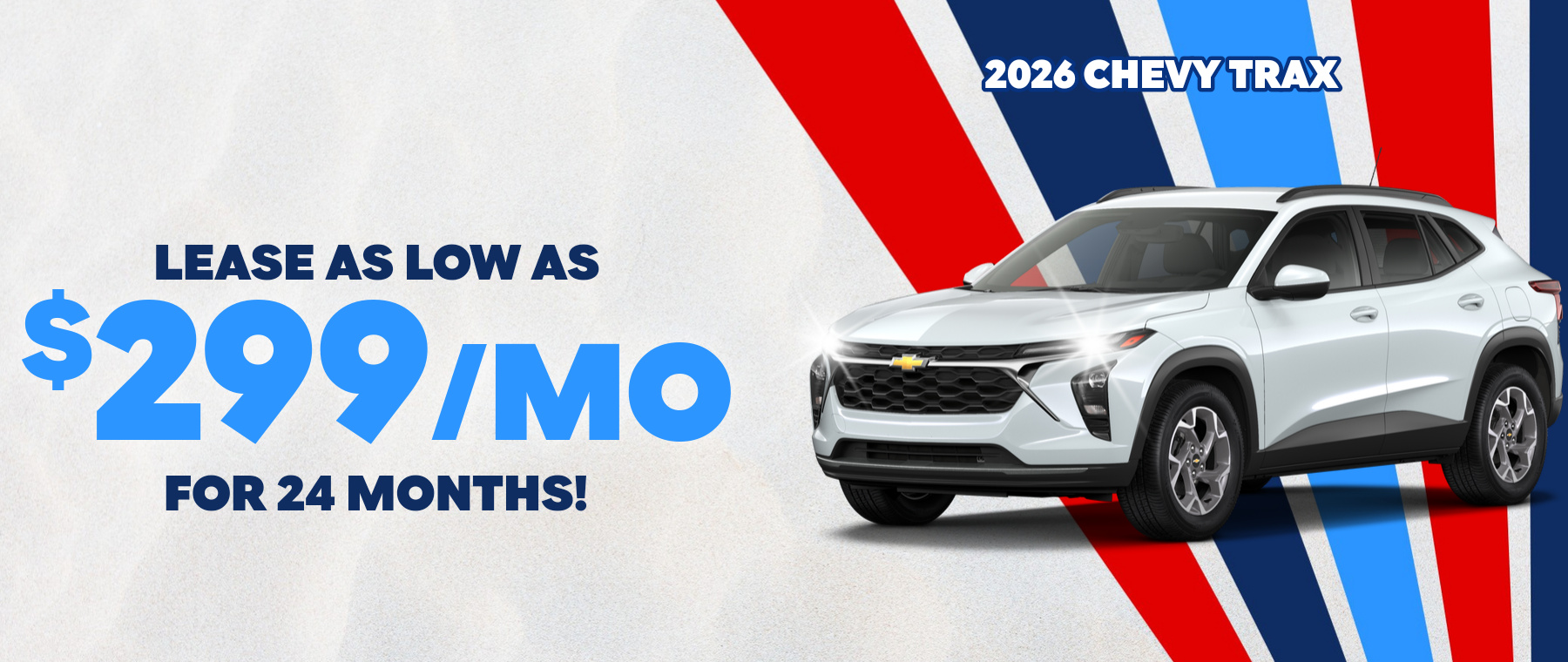 Best lease payments on a 2026 Chevrolet Trax near Portland, Texas
