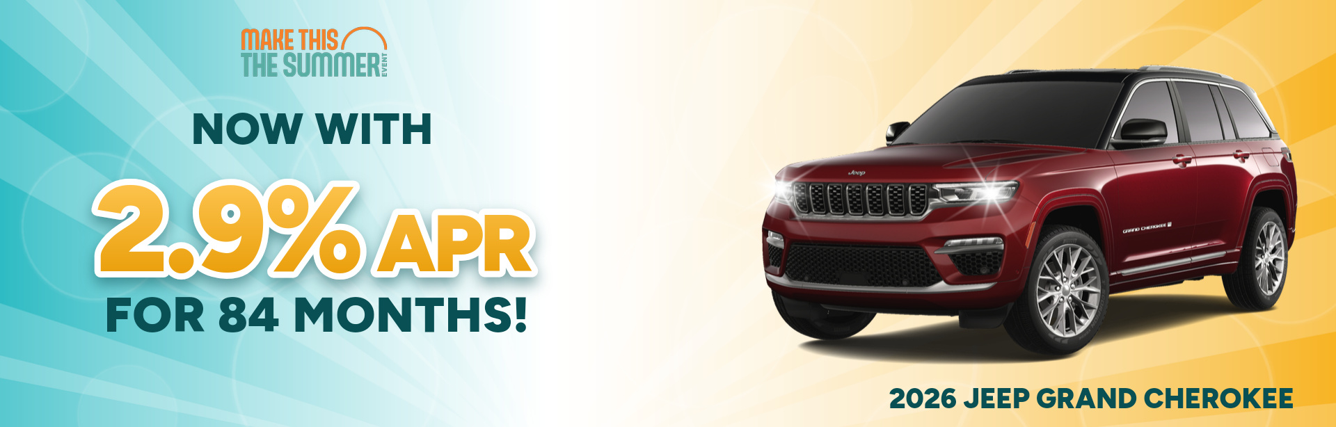 Best finance rates on a 2026 Jeep Grand Cherokee near Danville, IN