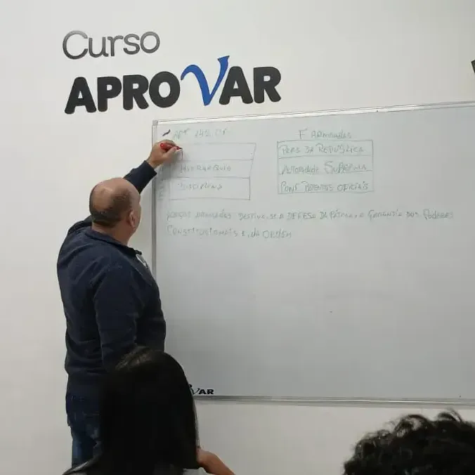 Momento da preparação Curso Aprovar