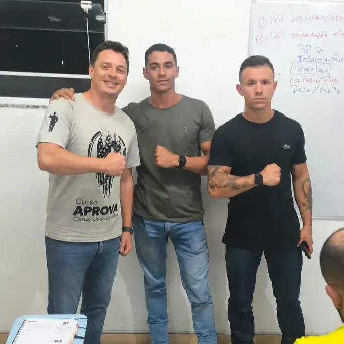 Momento da preparação Curso Aprovar