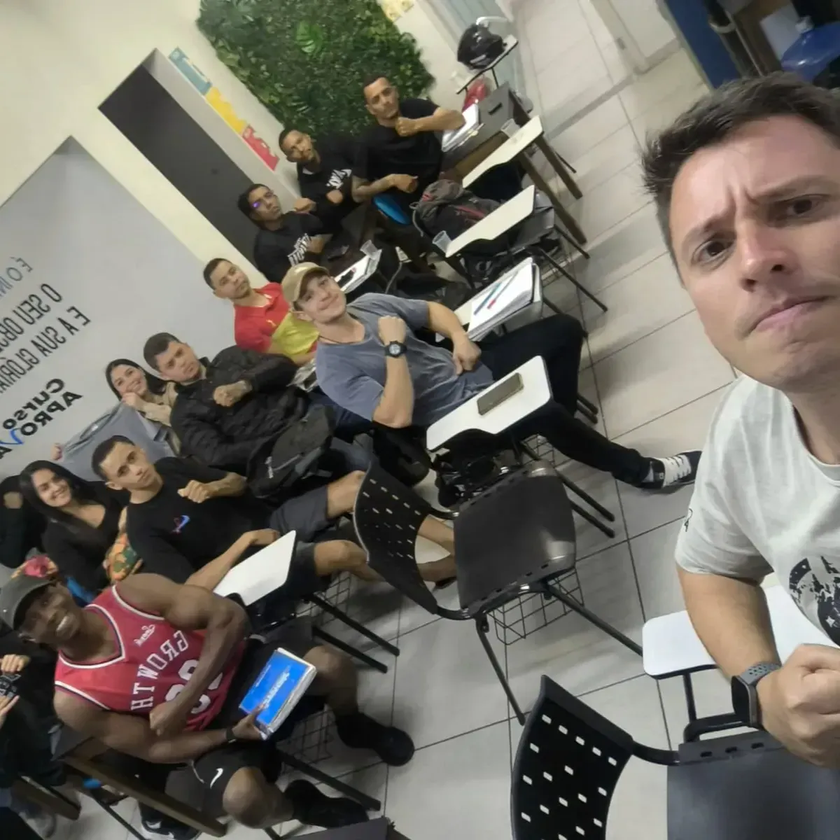Momento da preparação Curso Aprovar