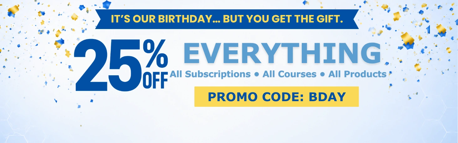 EB Medicine June Birthday Sale