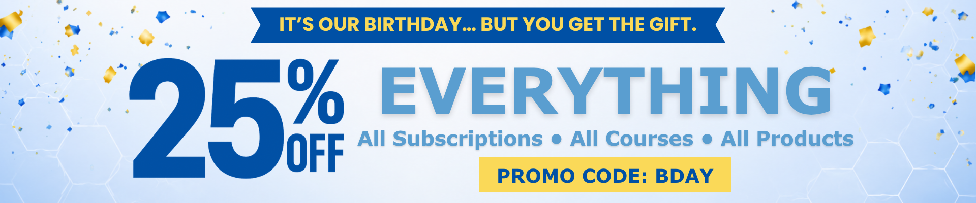 EB Medicine June Birthday Sale