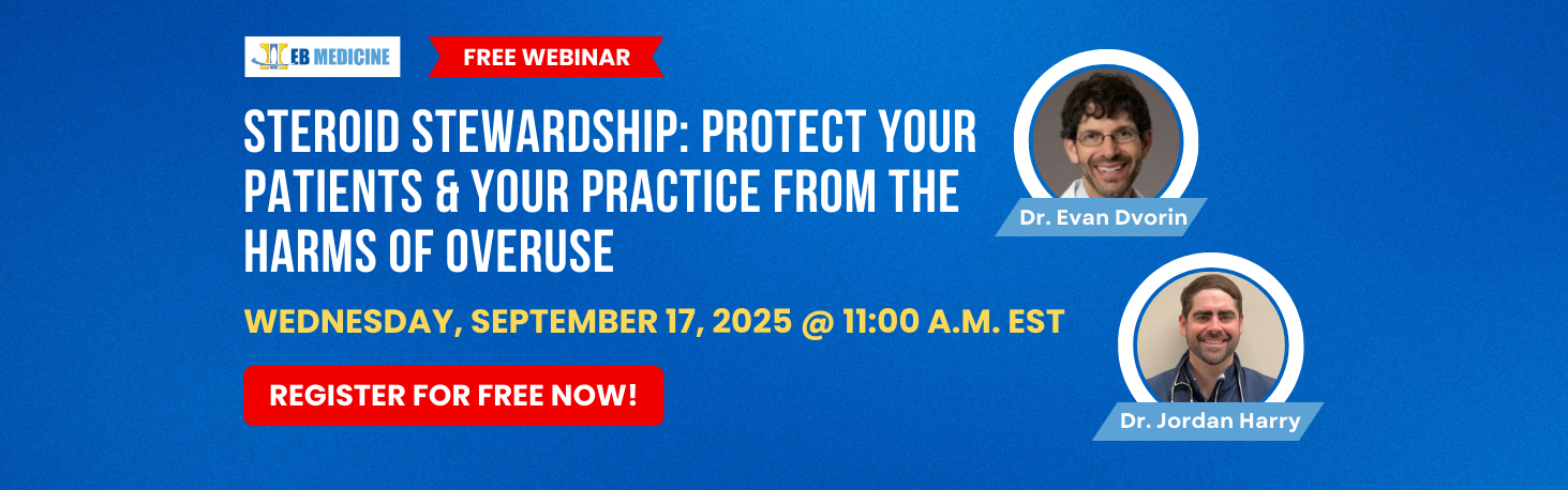 Steroid Stewardship Webinar Banner