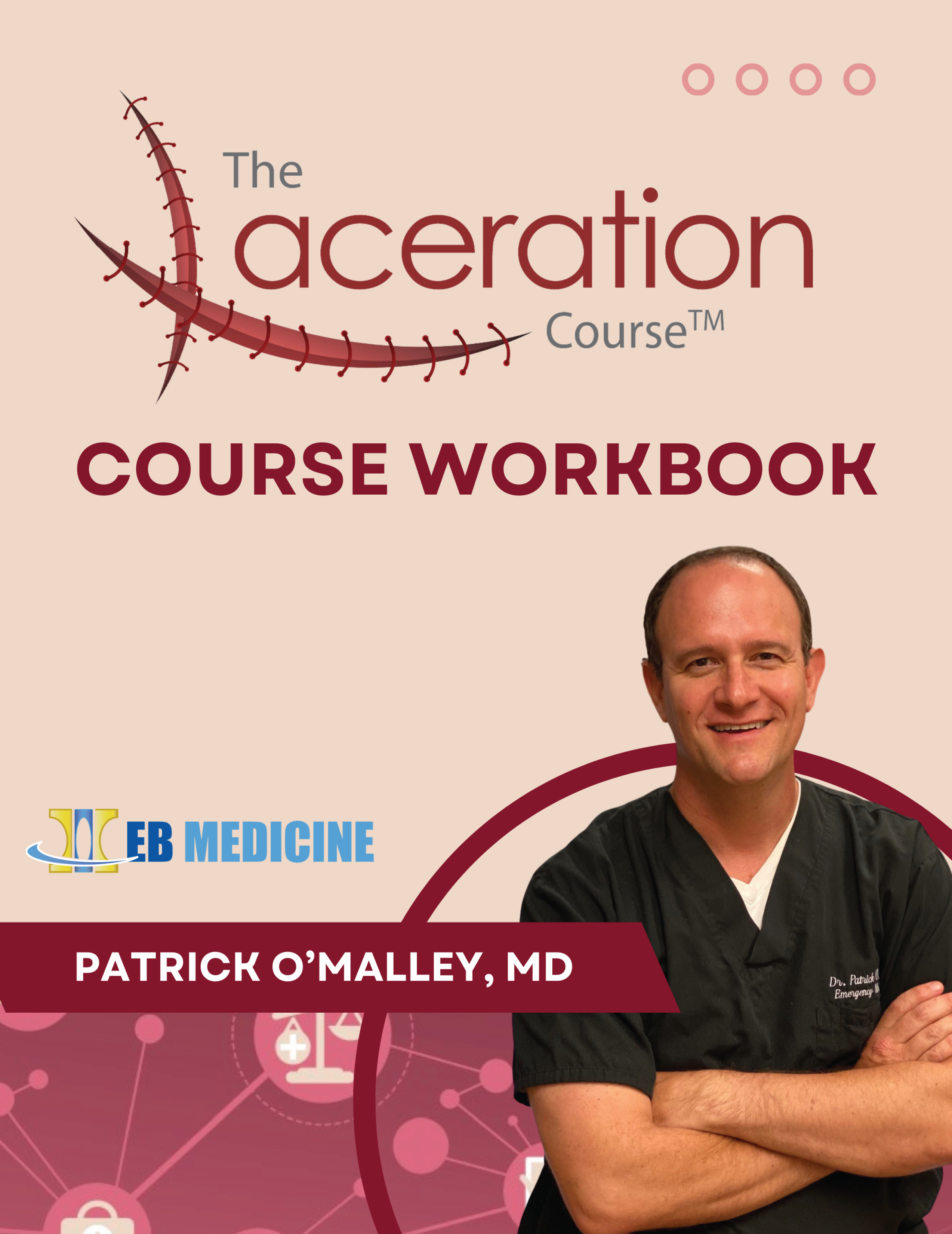 The Laceration Course interactive workbook cover