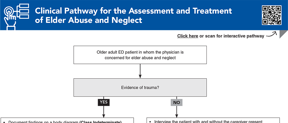 Clinical Pathway for the Assessment and Treatment of Elder Abuse and Neglect