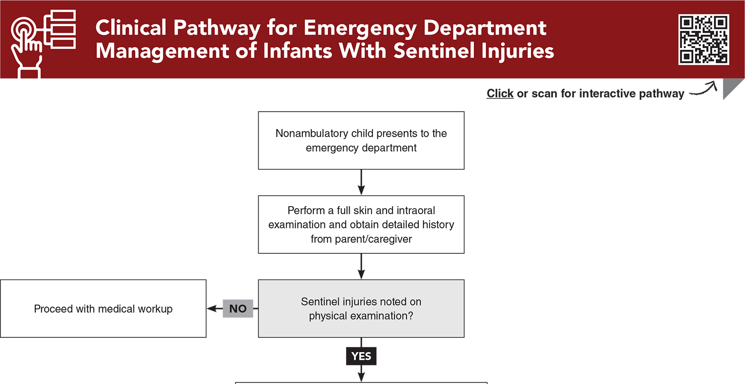 Clinical Pathway for Emergency Department Management of Infants With Sentinel Injuries
