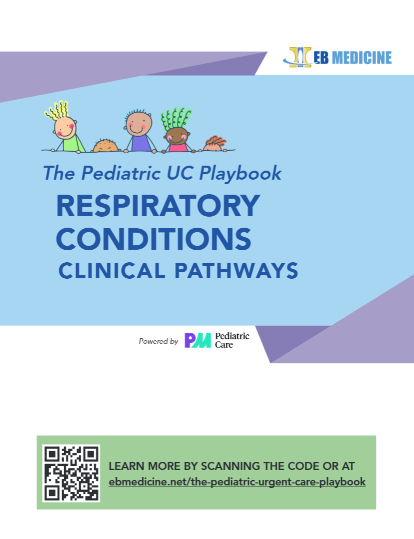Pediatric UC Playbook Respiratory Conditions