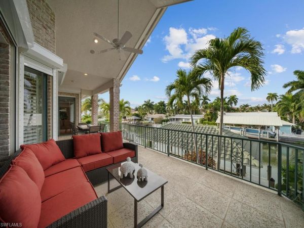 Naples Canal Front Four Bedroom Vacation Home