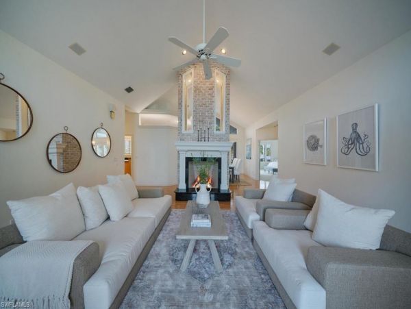 Naples Canal Front Four Bedroom Vacation Home