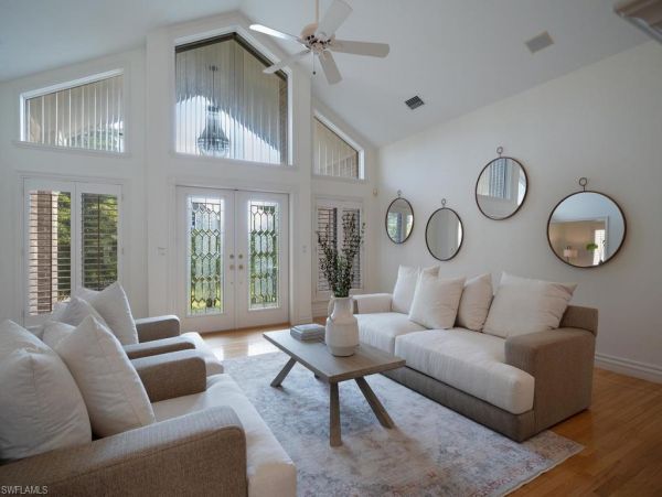 Naples Canal Front Four Bedroom Vacation Home