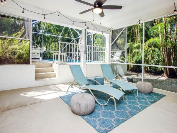 Captiva Renovated 3 Bedroom Vacation Home with Heated Pool