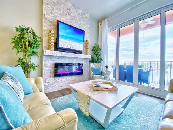 Bay Views Vacation Condo in Clearwater Beach Three Bedroom