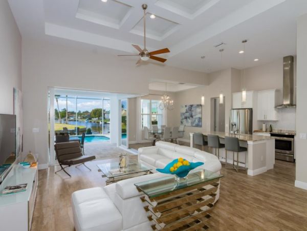 Canal-Front Vacation Home with Pool and Boat Dock 8 Guests