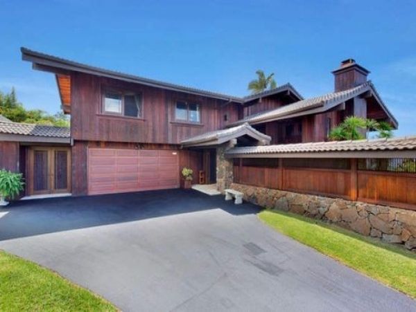 Kona Hawaiian Home with panoramic ocean view