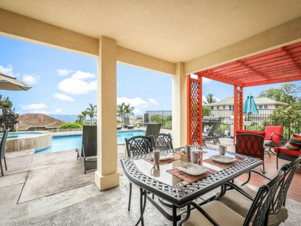 Big Island Vacation Rental Kona - Luxury Home with Pool, Rooftop Deck & Ocean Views