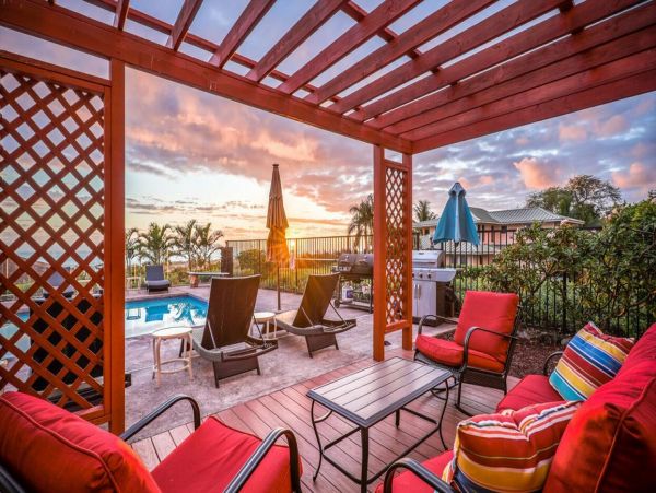 Big Island Vacation Rental Kona - Luxury Home with Pool, Rooftop Deck & Ocean Views