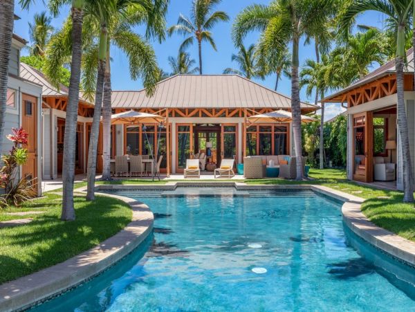 Hawaii Luxury Vacation Rental - Kohala Coast Resort Villa with Pool & Beach Club Access