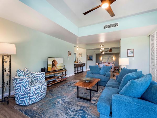 Waikoloa Lovely Mountain Views Corner Condo Sleeps 4 Guests