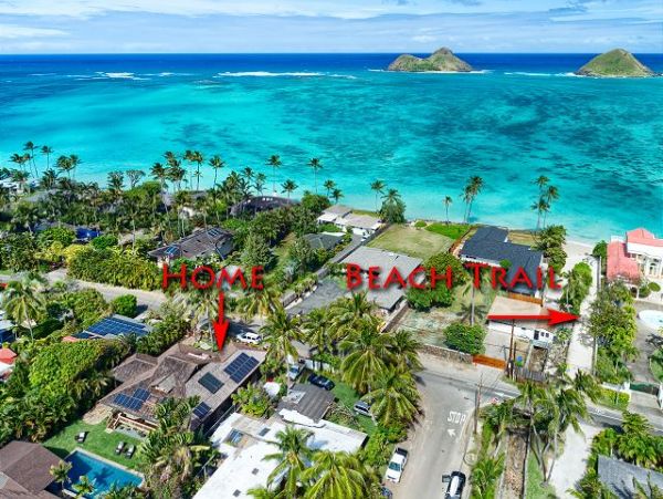 Kailua Vacation Home + Loft Sleeps 14 Guests