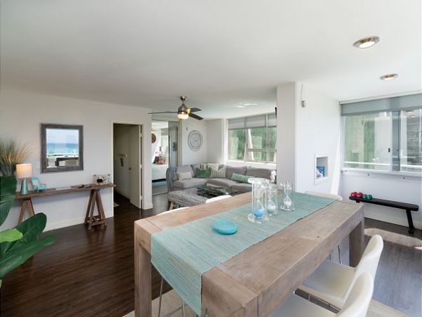 On Beach Honolulu vacation condo Three Bedroom