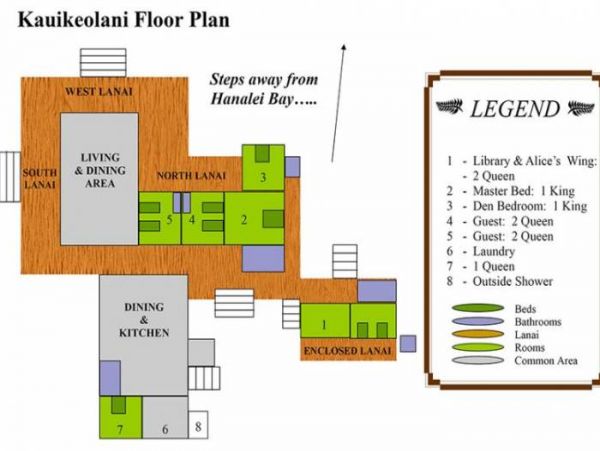 Hanalei Home 1000980