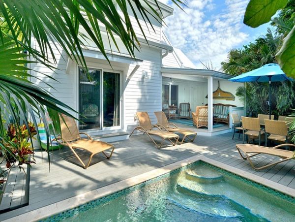 Walk to Beach Vacation Home in Key West Three Bedroom
