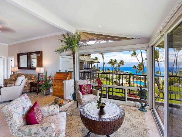 Ocean Views Kapalua Vacation Condo Two Bedroom