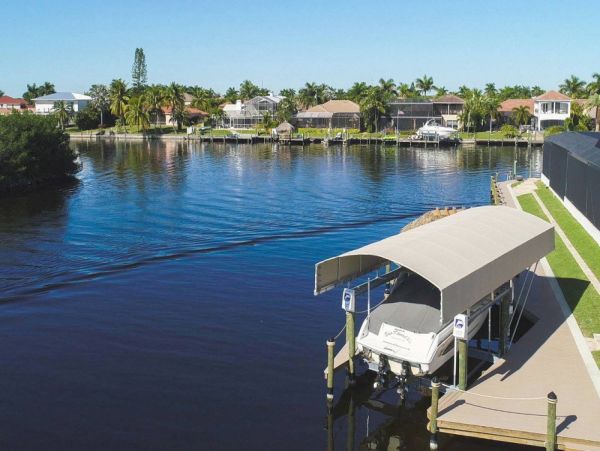 Stunning Vacation Home in Cape Coral with Pool & Boat Dock